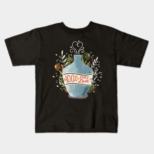 Love potion bottle Kids T-Shirt